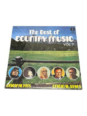 Vintage The Best Of Country Music Vinyl LP Vol. 7 K-Tel Country Black Canada